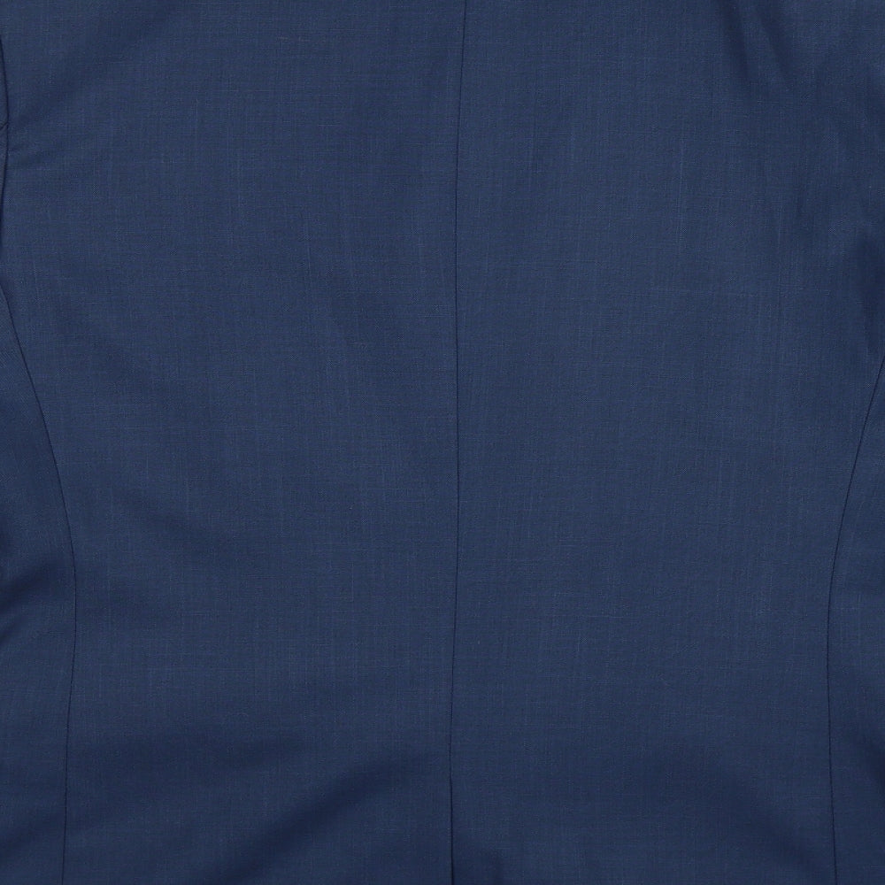 Taylor & Reece Mens Blue Jacket Suit Jacket Size 42