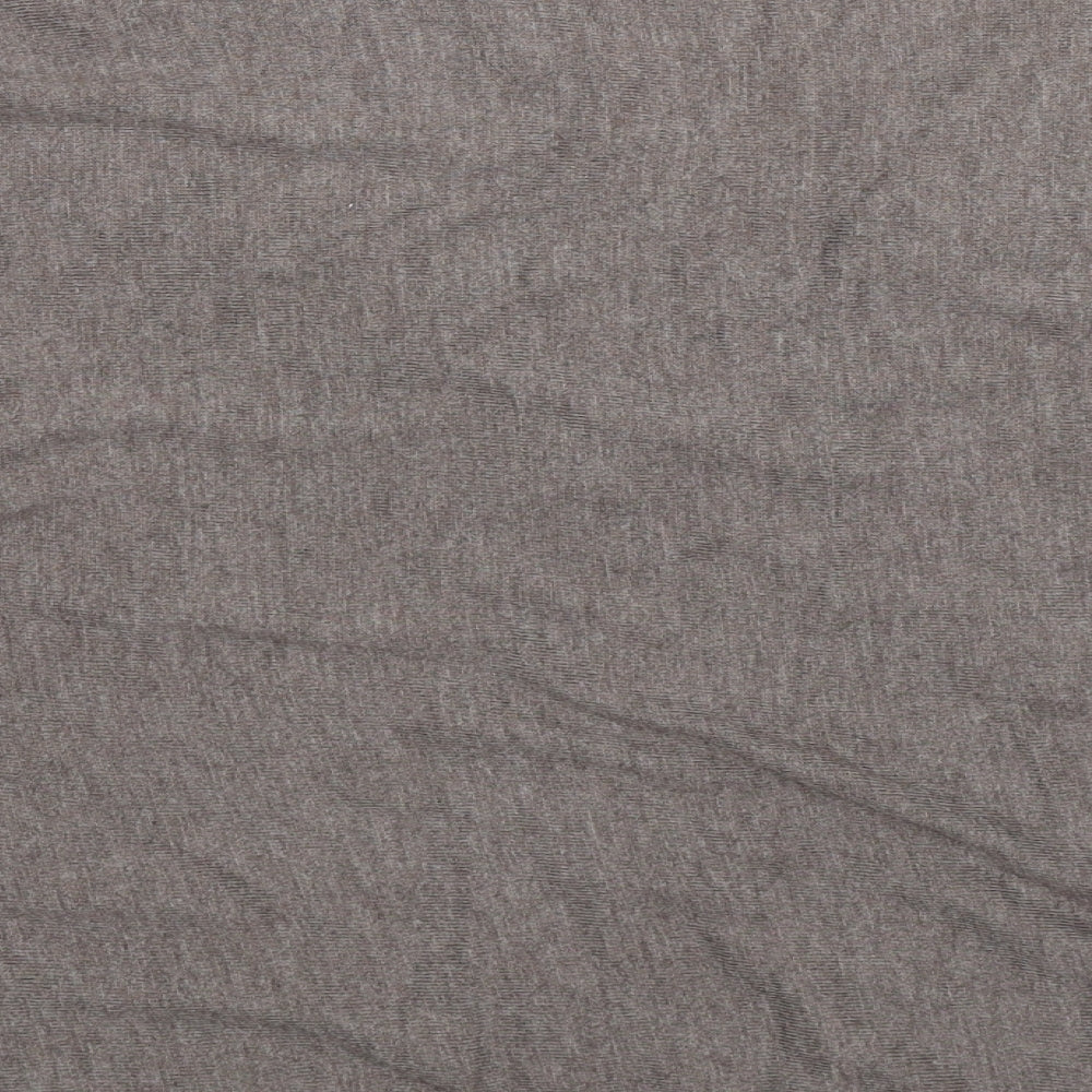 Brand and care label for Version Feminin women’s grey knit jumper, size 2XL