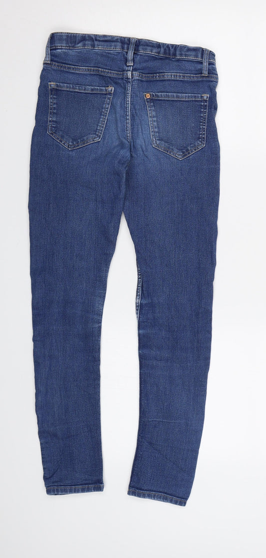 &DENIM Girls Black Denim Skinny Jeans Size 11 Years
