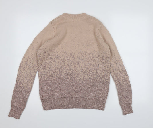 H&M Womens Pink Knit Pullover Jumper Size S
