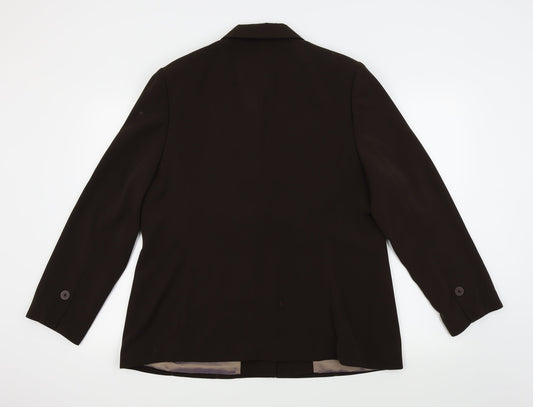 BHS Womens Brown Jacket Suit Jacket Size 18