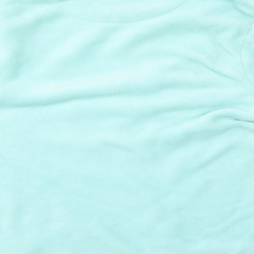 Brand and care label for Just Like You girls’ green top pyjama top, size 12-13, years