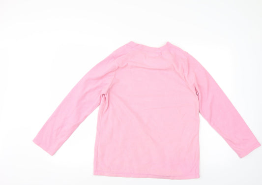 love to lounge Womens Pink Pullover Sweatshirt Size S