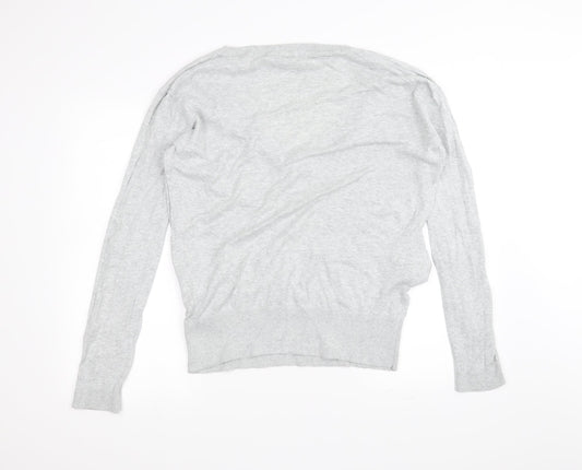 South Womens Grey Basic T-Shirt Size 10