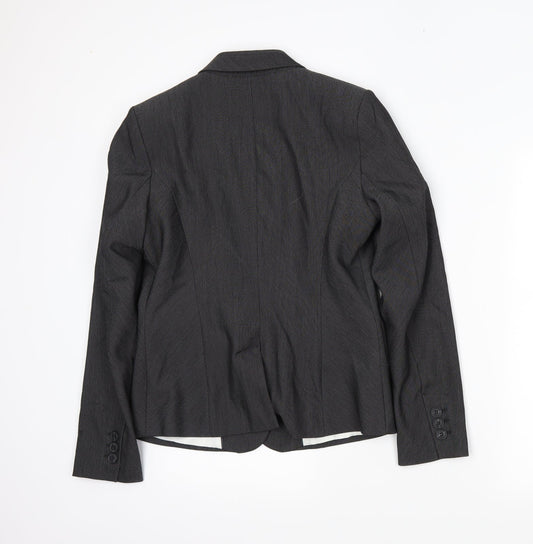 NEXT Womens Grey Jacket Blazer Size 10