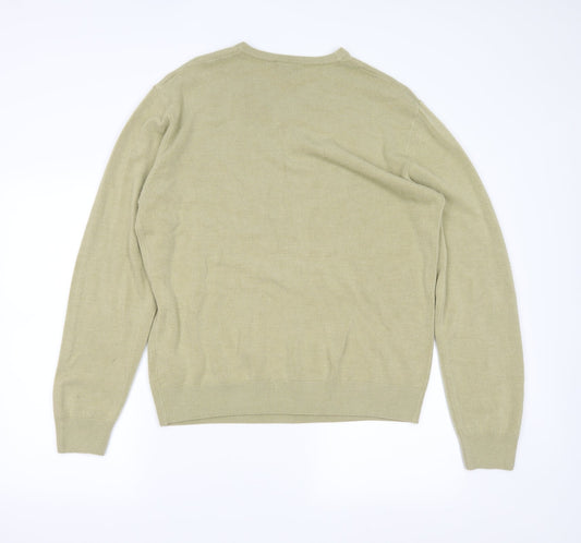 Kingston Womens Green Pullover Jumper Size L