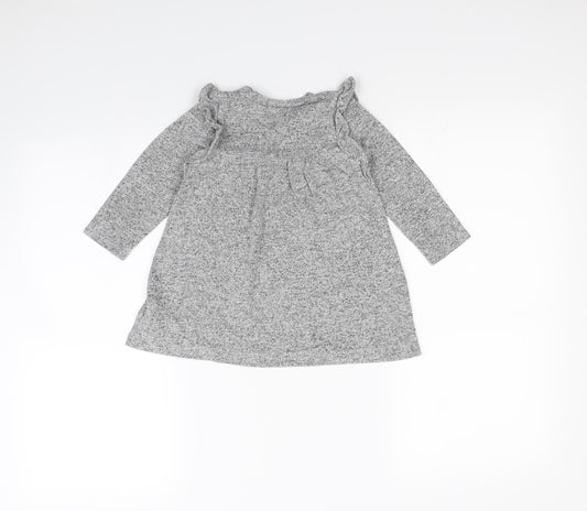 Gap Girls Grey Jumper Dress Size 2 Years