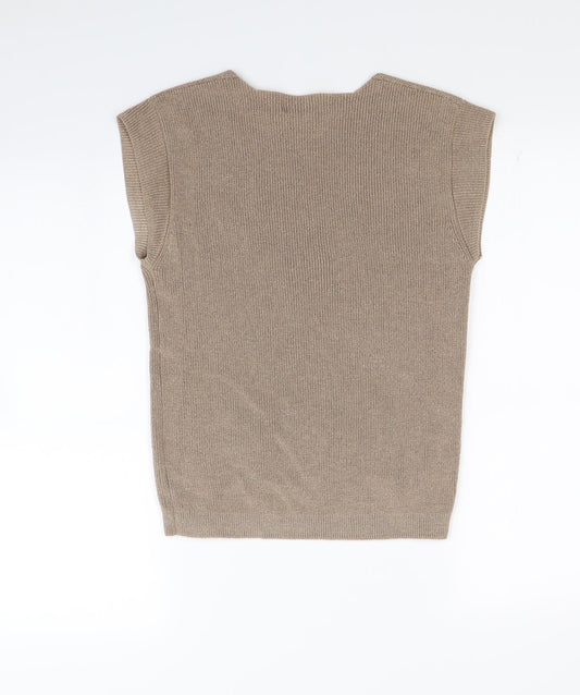 RR Womens Brown Pullover Sweatshirt Size S