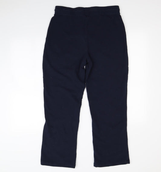 Label be Womens Blue Jogger Trousers Size 6 L29 in