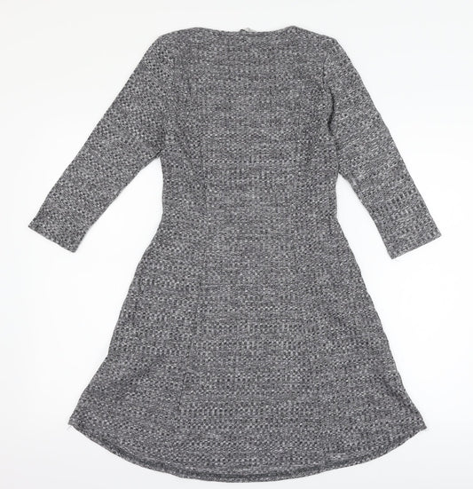 Peacocks Womens Grey Pullover Jumper Size 8
