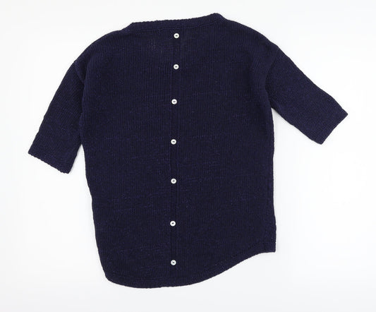 NEXT Womens Blue Basic T-Shirt Size 6
