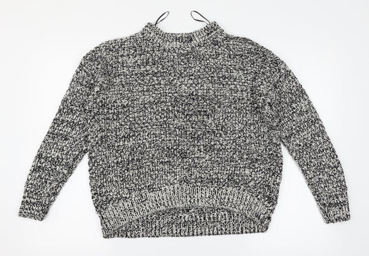 H&M Womens Black Pullover Jumper Size S