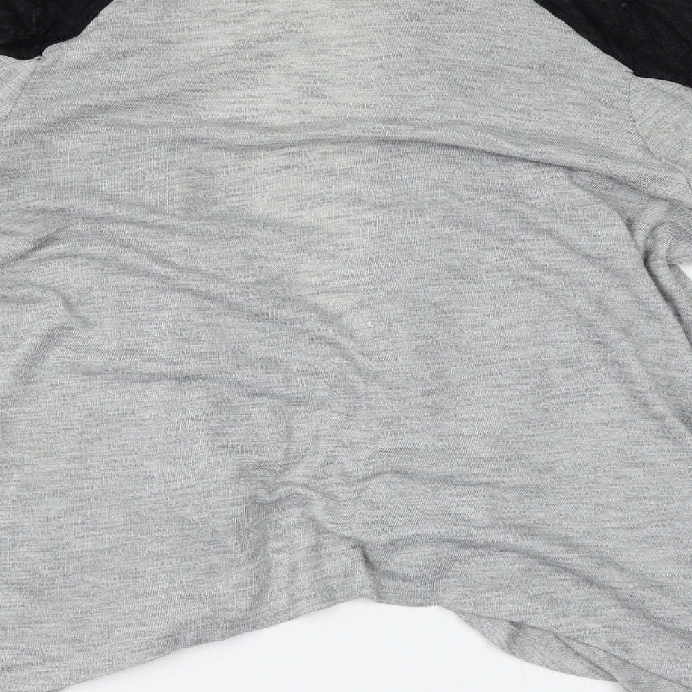 Matalan Womens Grey Cardigan Jumper Size 12