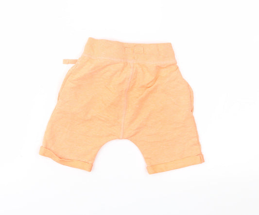 NEXT Boys Orange Jersey Sweat Shorts Size 2-3 Years