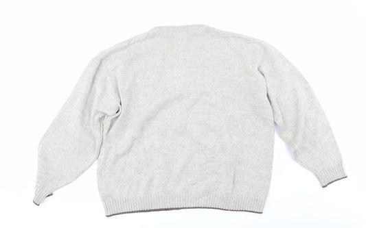 Tom Hanson Mens Beige Pullover Jumper Size XL