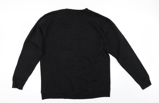 Independent Trading Company Womens Black Sweatshirt Size XL