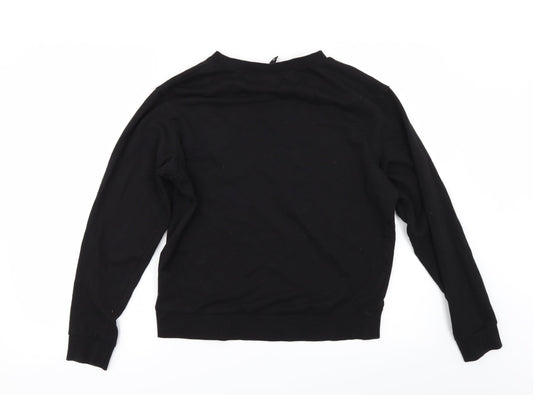 Divided by H&M Womens Black Pullover Sweatshirt Size S