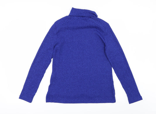Marks and Spencer Womens Blue Pullover Jumper Size 12