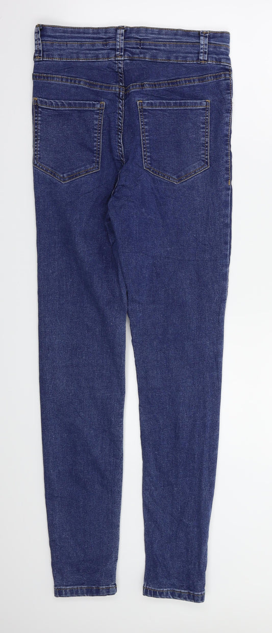 sinsay Womens Blue Skinny Jeans Size 10 L29 in