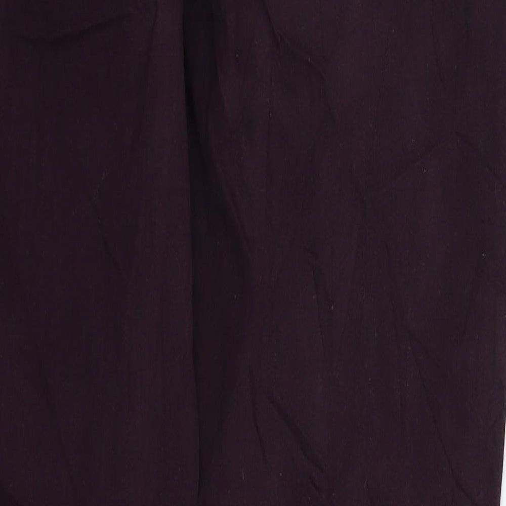 M&S Womens Purple Straight Jeans Size 36 in L29 in
