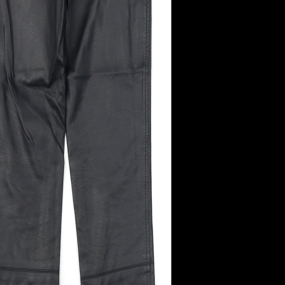 NEXT Womens Black Trousers Size 10 L27 in
