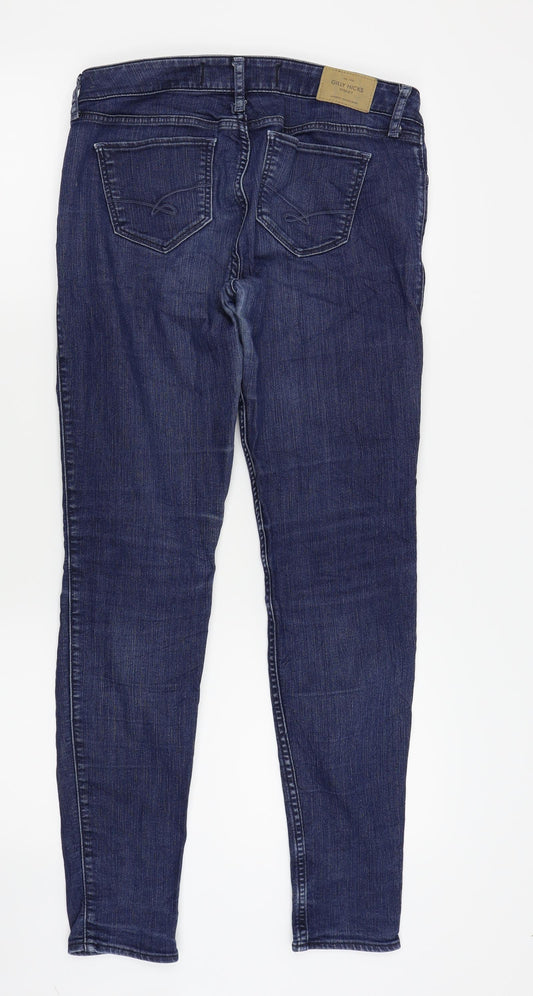 Gilly Hicks Womens Blue Trousers Size 27 in L25 in