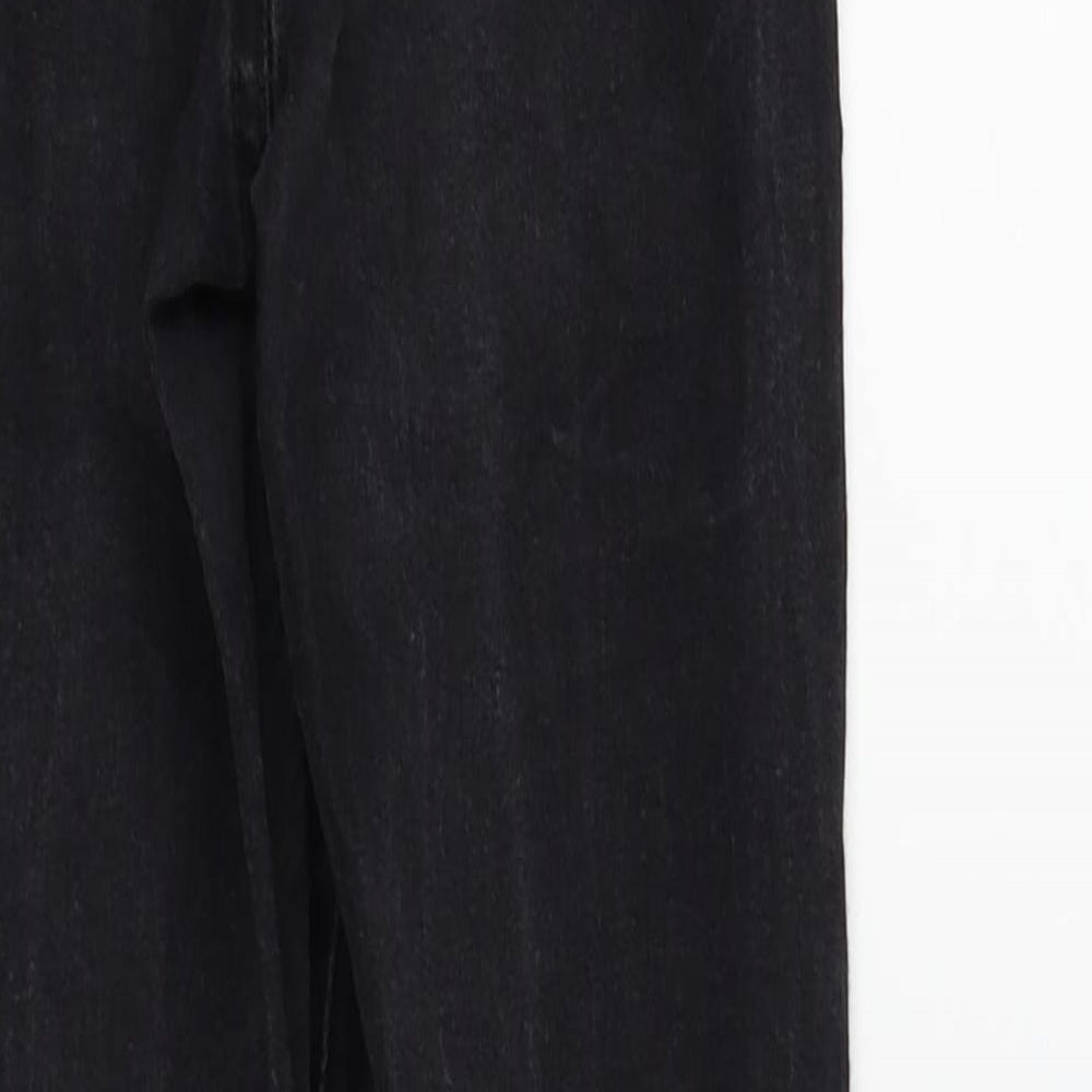 denim and co Womens Black Skinny Jeans Size 6 L25 in