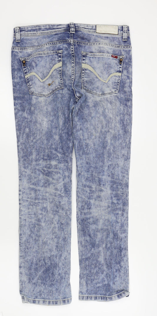 onlyjeans Womens Blue Skinny Jeans Size 30 in L27 in - ripped jeans