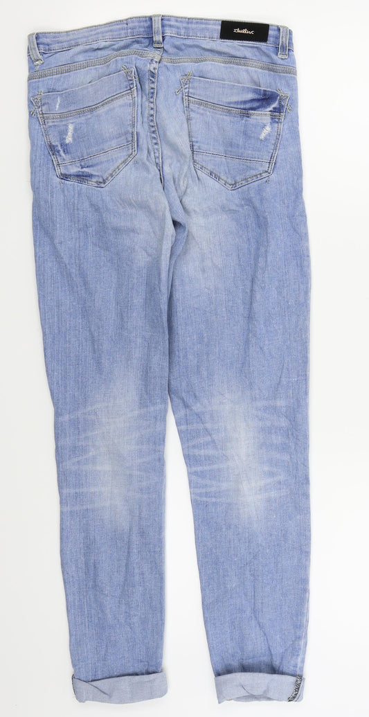 clillim jeans Womens Blue Skinny Jeans Size XS L26 in - ripped jeans