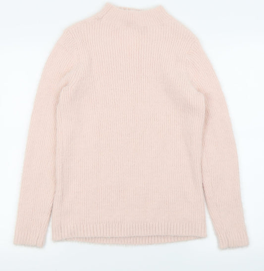 Peacocks Womens Pink Pullover Jumper Size S