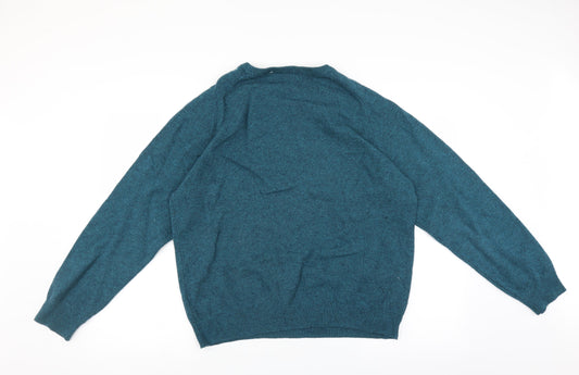 Preworn Mens Green Pullover Jumper Size M