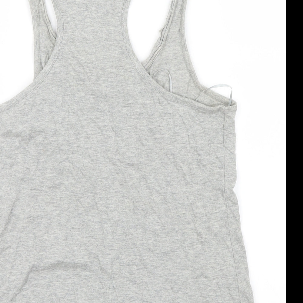 NEXT Womens Grey Basic T-Shirt Size 8
