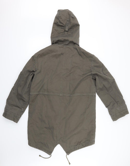 NEXT Womens Brown Jacket Coat Size 10