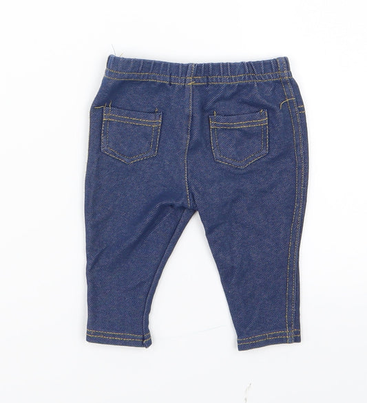 Early Days Girls Blue Capri Leggings Size 3-6 Months - Jeggings