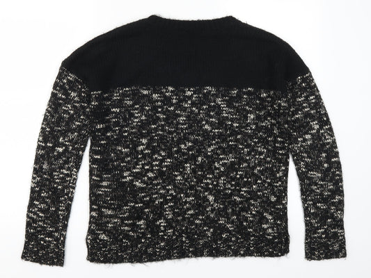 Dorothy Perkins Womens Black Pullover Jumper Size 6