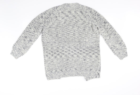 BDG Womens White Cardigan Jumper Size M