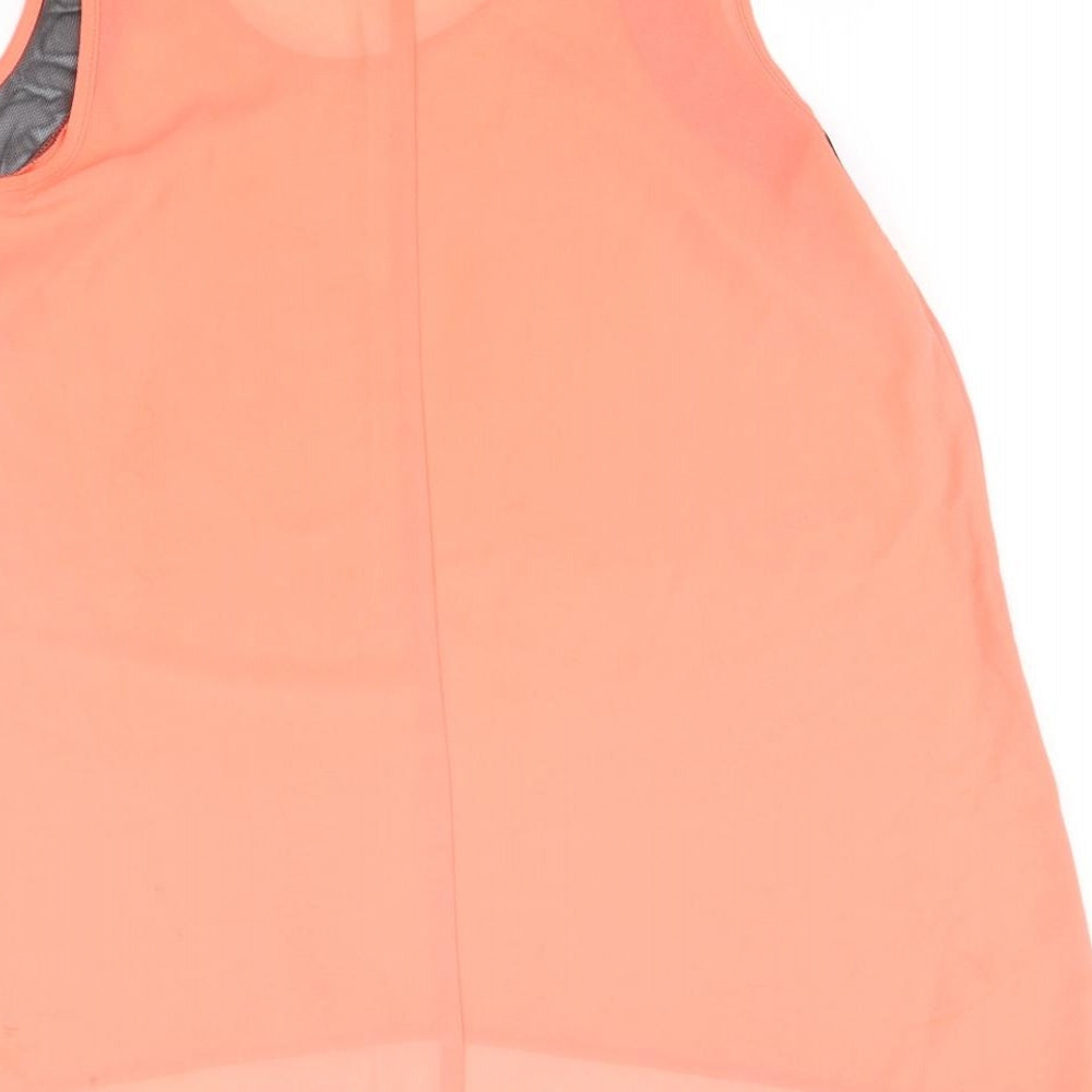 g21 Womens Orange Basic Blouse Size 12