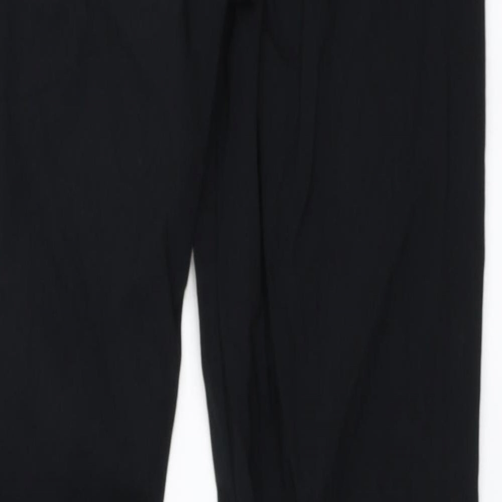 Preworn Womens Black Trousers Size 23 in L25 in