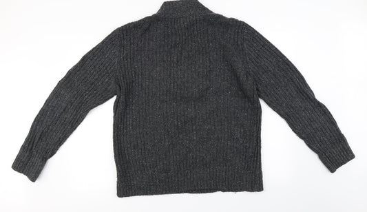 bnz Mens Grey Pullover Jumper Size M
