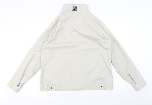 regatt1 Womens Beige Jacket Coat Size 16