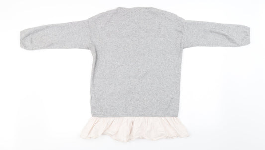 RESERVED Womens Grey Pullover Jumper Size 8