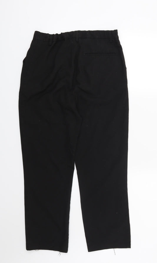 Very Boys Black Rayon Dress Pants Trousers Size 13 Years