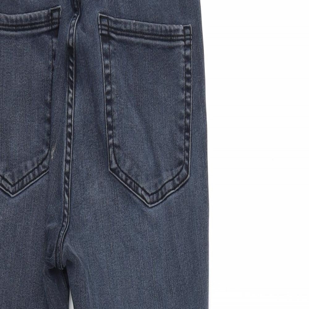 NEXT Womens Grey Denim Skinny Jeans Size 10 L27 in