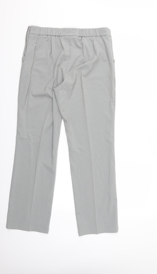Preworn Womens Grey Trousers Size 32 in L29 in