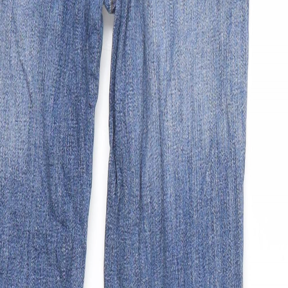 Preworn Womens Blue Denim Skinny Jeans Size 36 in L32 in
