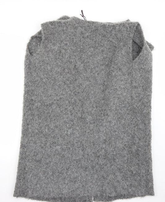 Amaryllis Womens Grey Jacket Coat Size L