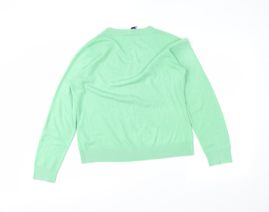 BHS Womens Green Tunic Jumper Size 16