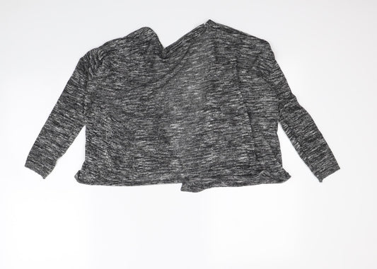 H&M Womens Grey Cardigan Jumper Size S