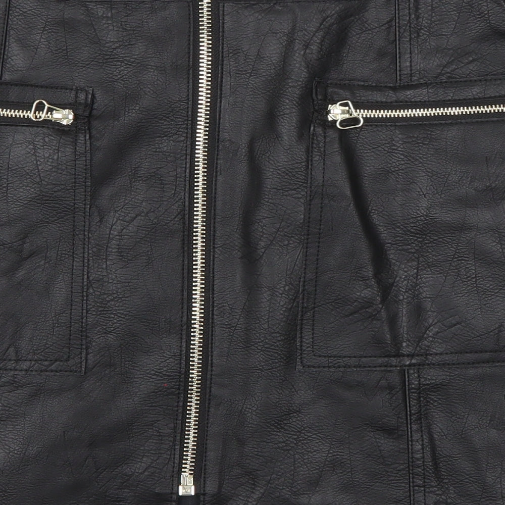 River Island Womens Black Mini Skirt Size 6