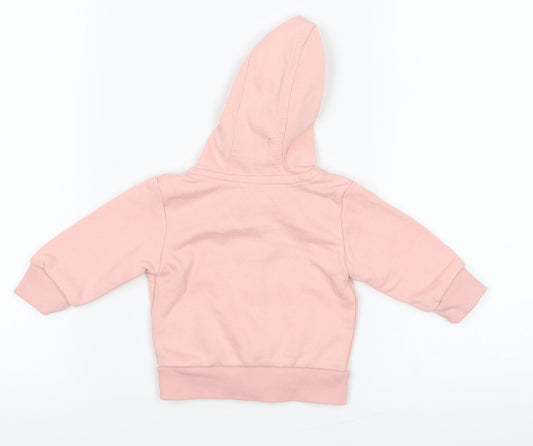 Primark Girls Pink Full Zip Jumper Size 0-3 Months